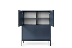 Zestaw mebli do salonu Evora granatowa