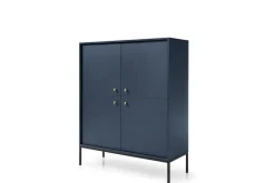 Zestaw mebli do salonu Evora granatowa