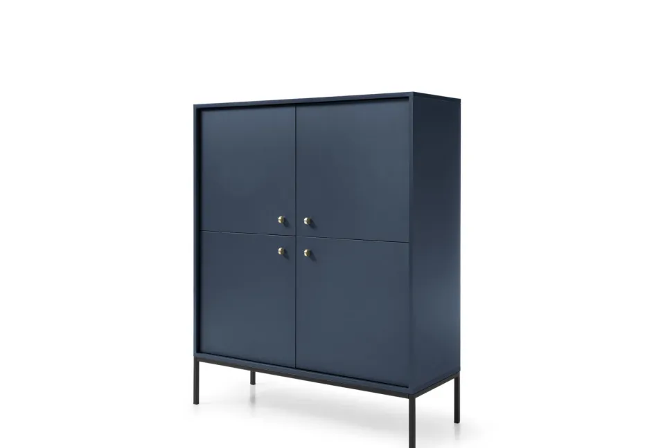 Zestaw mebli do salonu Evora granatowa