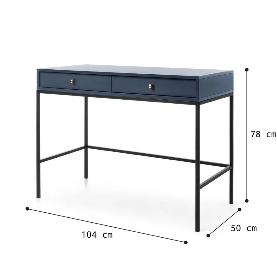 Zestaw mebli do salonu Evora granatowa