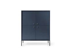 Zestaw mebli do salonu Evora granatowa