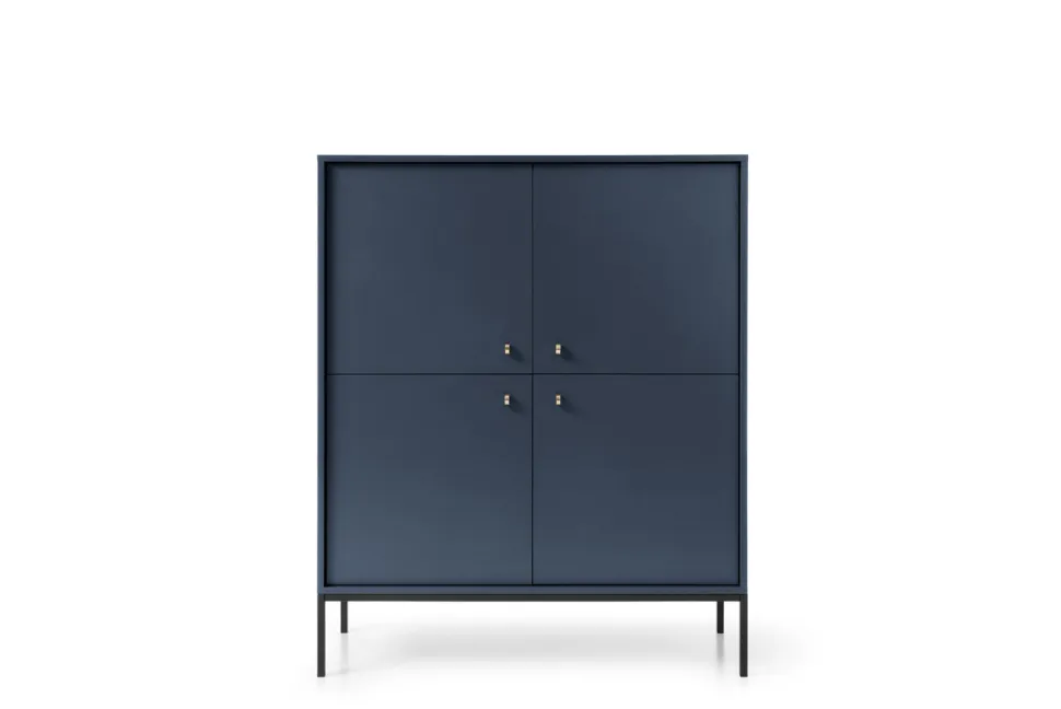 Zestaw mebli do salonu Evora granatowa