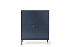 Zestaw mebli do salonu Evora granatowa