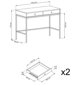 Zestaw mebli do salonu Evora granatowa