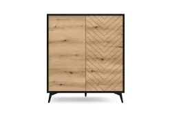 Zestaw mebli do salonu w jodełkę Fargo