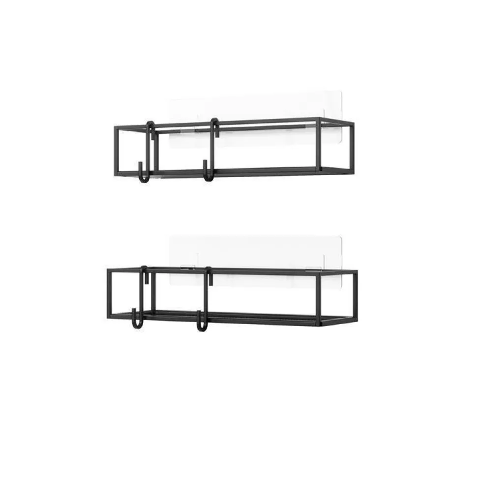 Zestaw półek Cubiko czarne