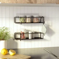 Zestaw półek Cubiko czarne