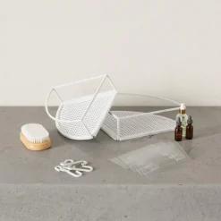 Zestaw półek narożnych Cubiko białe