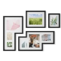 Zestaw ramek do zdjęć Mingle czarne