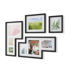 Zestaw ramek do zdjęć Mingle czarne