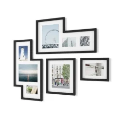 Zestaw ramek do zdjęć Mingle czarne