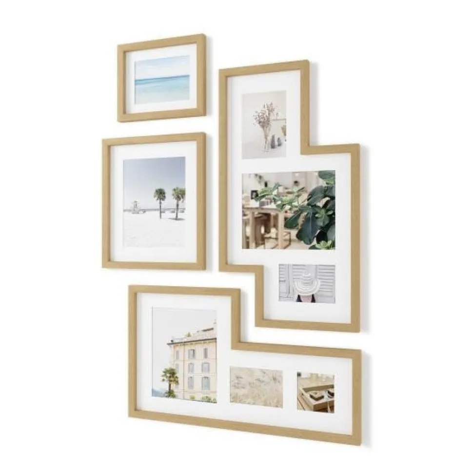 Zestaw ramek do zdjęć Mingle naturalne