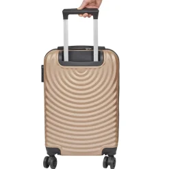 Zestaw trzech walizek Beżowy