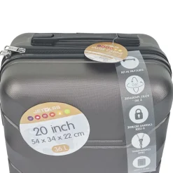 Zestaw trzech walizek Szary