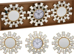 Zestaw Zegar i 2 lusterka Reish