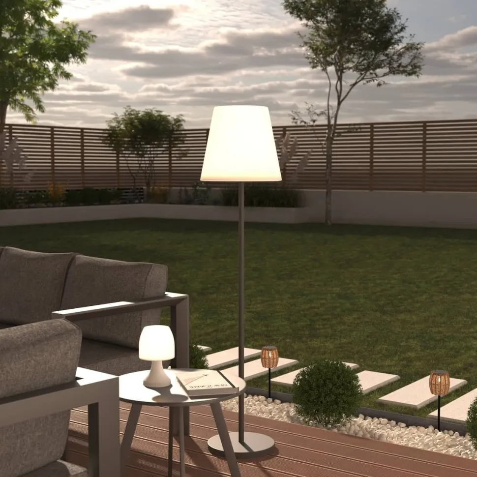 Zewnętrzna lampa Rony czarna/biała